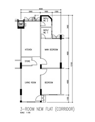 Blk 304 Hong Kah East Garden (Jurong East), HDB 3 Rooms #555672071